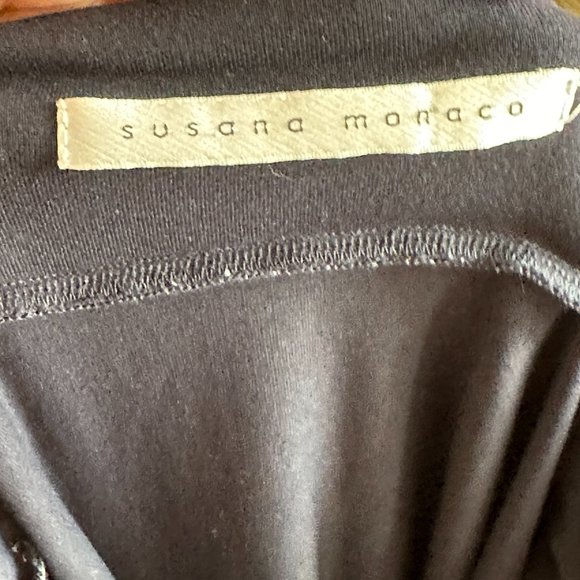 Susana Monaco Empire Waist Short Sleeve Dress - Picture 5 of 6